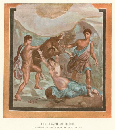 The Death of Dirce by Unbekannt Unbekannt